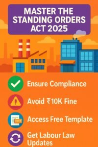 Standing Orders Act 2025