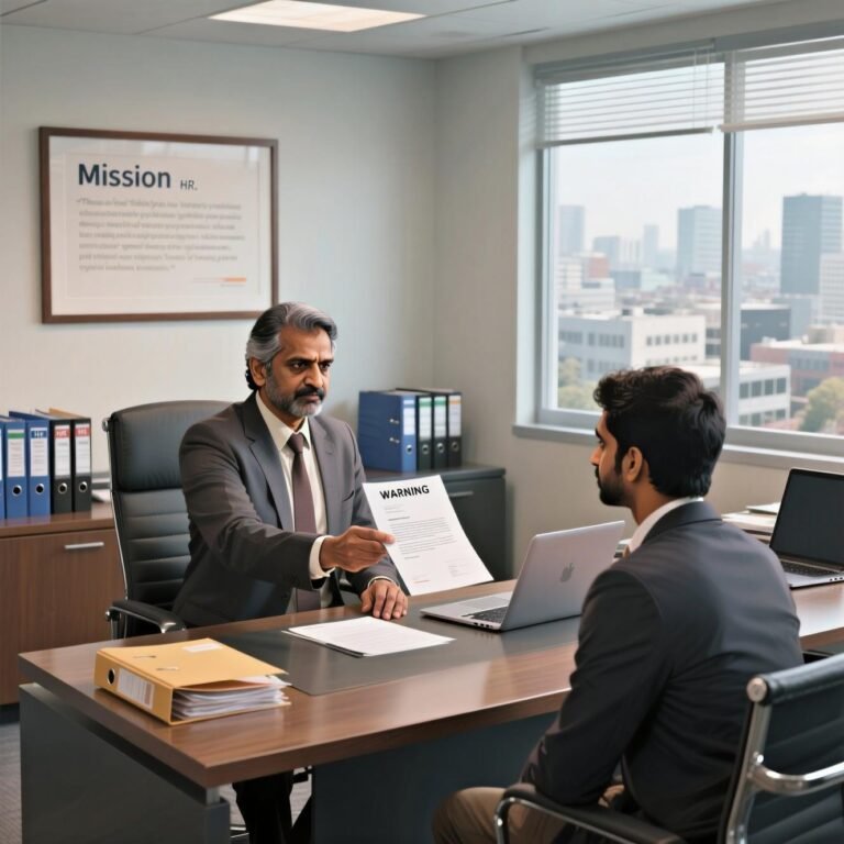 Warning letter to employee