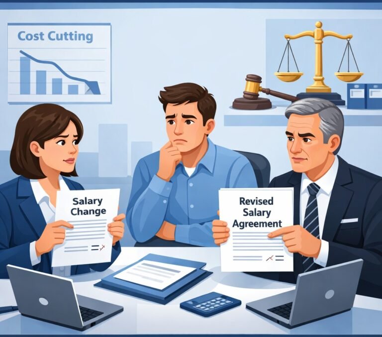 Reduce Salary Without Consent in India